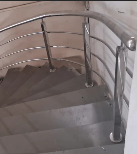 Stainless Steel Curved Railing