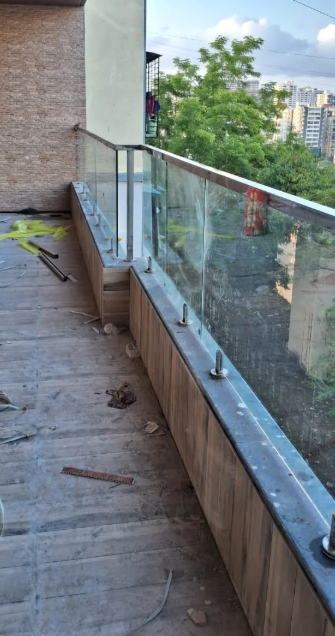 Stainless Steel Glass Railing