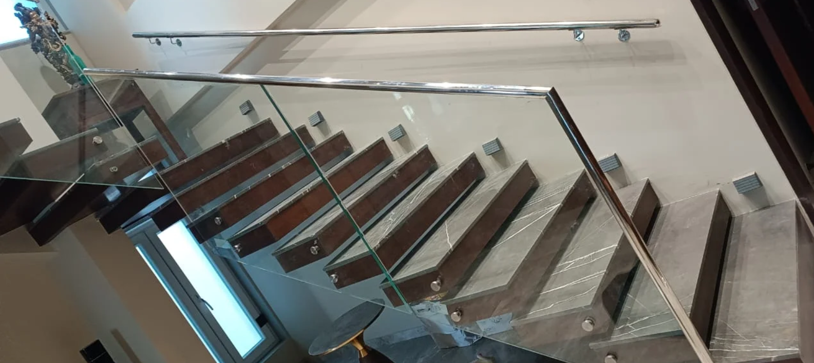 Stainless Steel Glass Railing