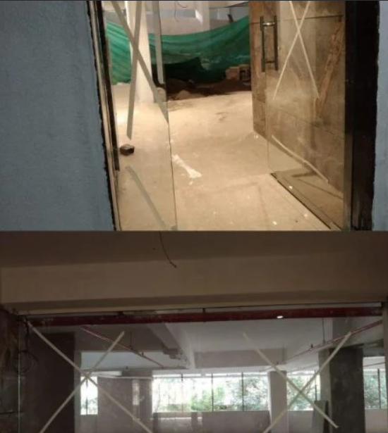 Toughned Glass Partition