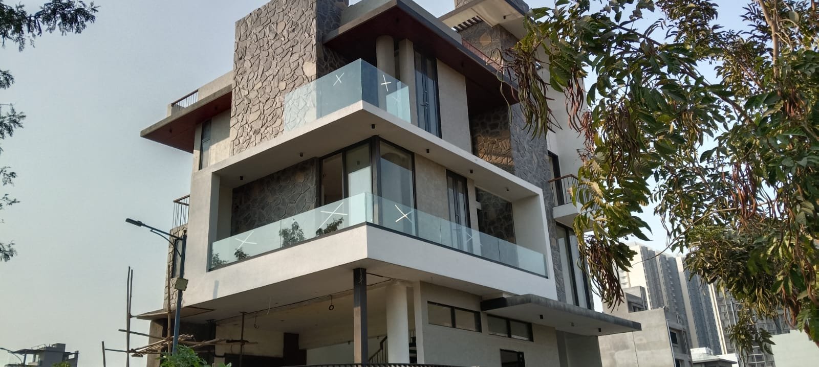 Aluminium Glass Railing