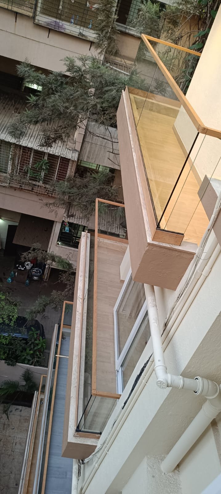 Aluminium Glass Railing